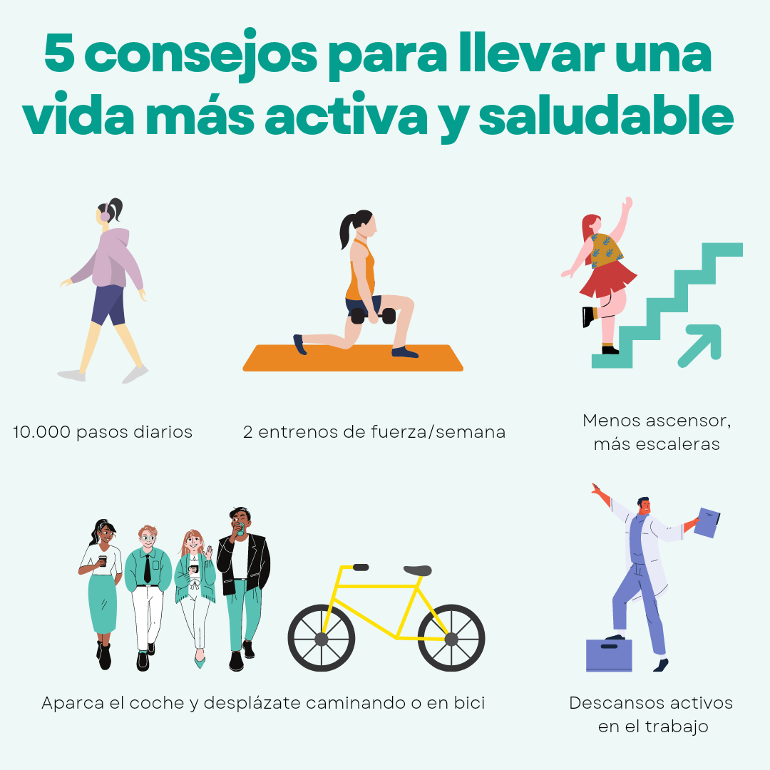 Consejos Para Tener Una Vida Más Activa Y Saludable